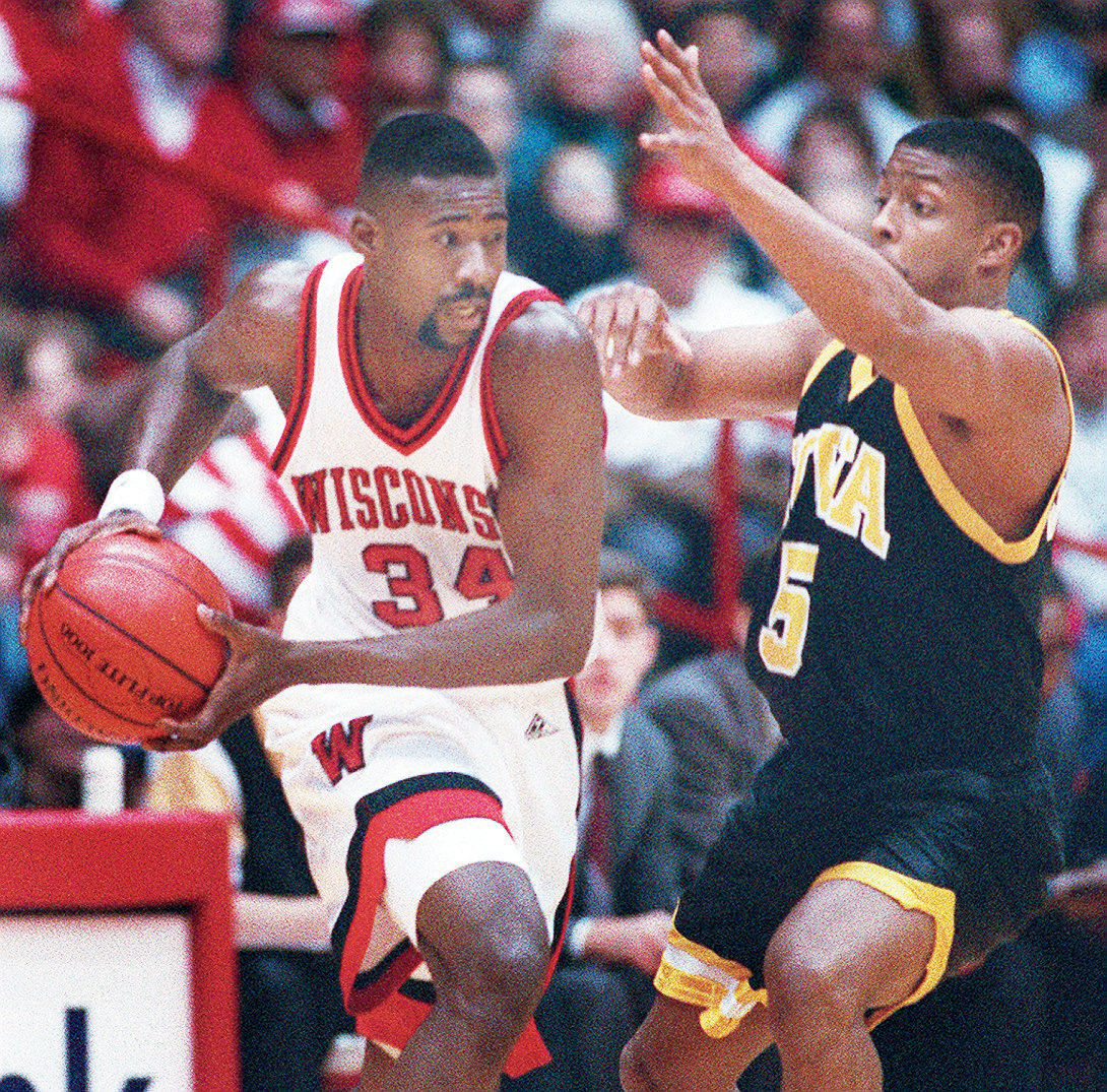 Moore as a player in 1995